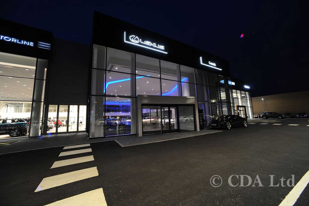 Commercial Double Glazing for Car Showrooms