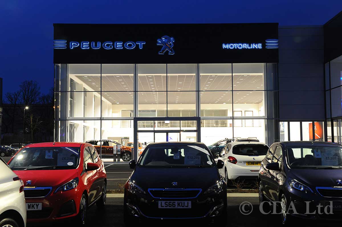 Crawley Car Showroom Glazing
