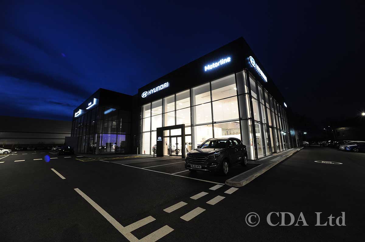 Crawley Car Showroom Construction