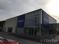 Curtain Walling for Glass Showroom - Volvo