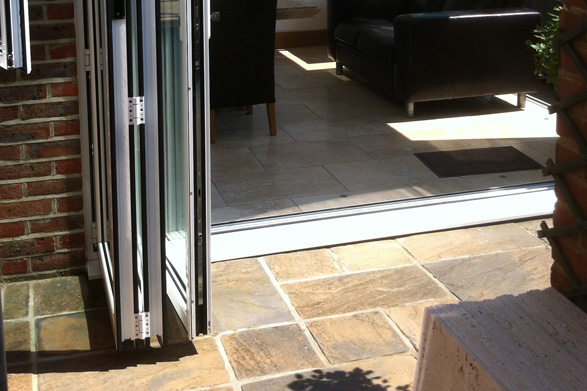 Bi-Folding Doors installation, Andover