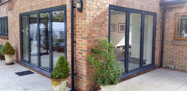 aluminium bi-fold doors Andover