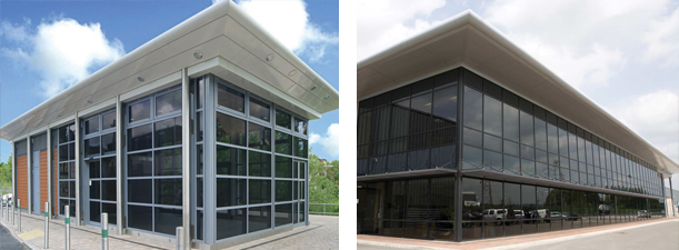 Flexible Aluminium Curtain Walling