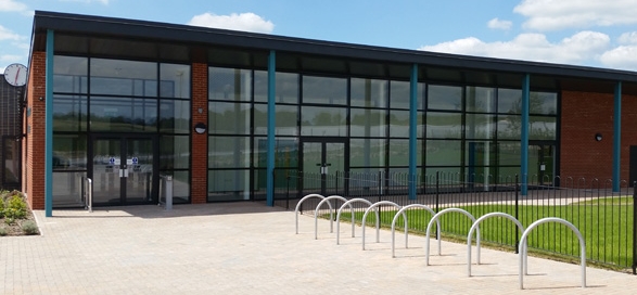 Aluminium Curtain Walling for School