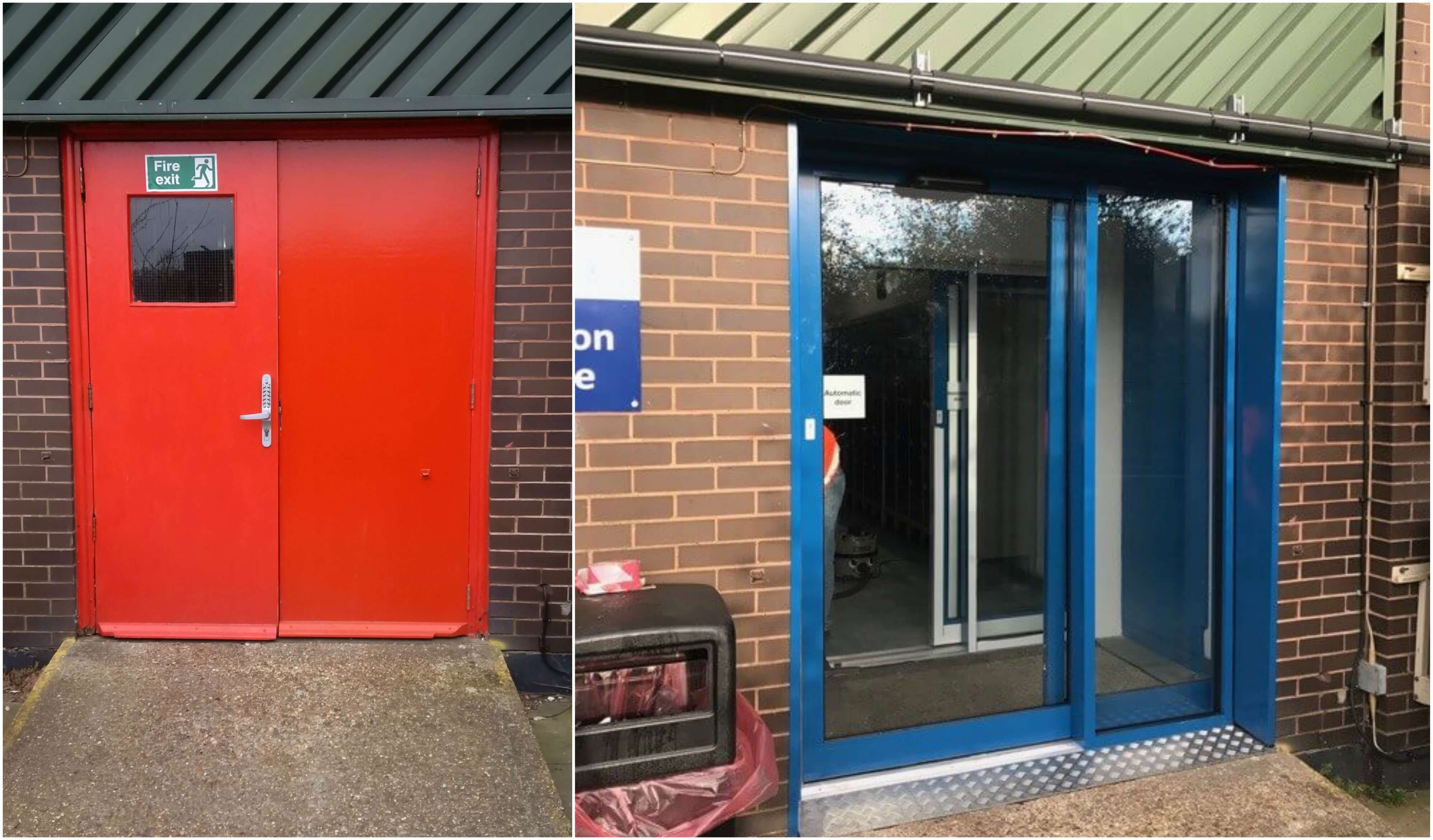 Automatic sliding doors southampton