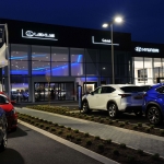 Aluminium Curtain Walling for Car Showroom, Crawley