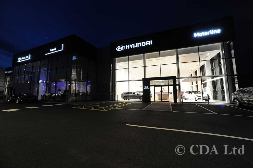 Hyundai Car Showroom Designers, Crawley